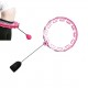 Masāžas vingrošanas riņķis Smart Hula Hoop HHP008 rozā