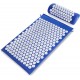 Acupressure massage mat with cushion MM-001 blue