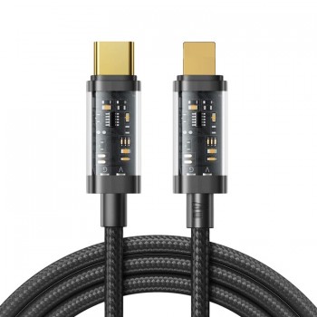USB kabelis Joyroom S-CL020A12 USB-C to Lightning 20W 1.2m melns