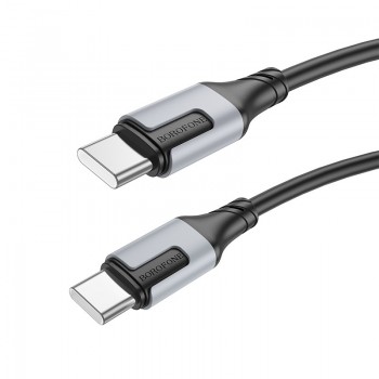 Laadimisjuhe Borofone BX101 60W USB-C to USB-C 1.0m must