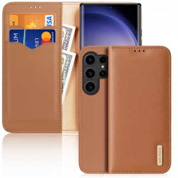 Case Dux Ducis Hivo Samsung S928 S24 Ultra brown