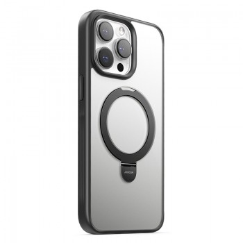 Case Joyroom JR-BP004 Magnetic Protective Phone Case With Holder Apple iPhone 15 Pro black