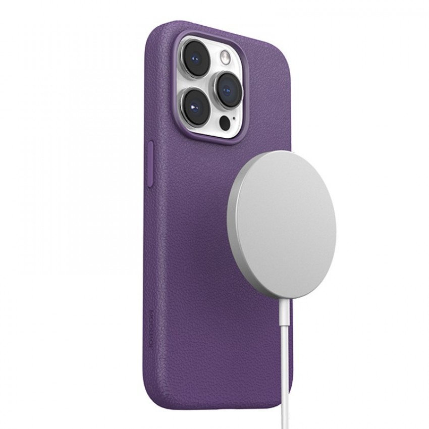 Maciņš JR-BP006 Magnetic Protective Phone Case Apple iPhone 15 violets