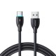 USB kabelis Joyroom S-A30 USB to USB-C 3A 1.0m melns