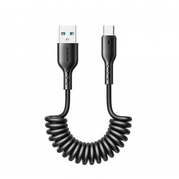 USB kabelis Joyroom SA38-AC3 USB to USB-C 3A 1.5m melns