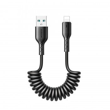 USB kabelis Joyroom SA38-AL3 USB to Lightning 3A 1.5m melns