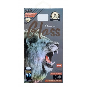 LCD aizsargstikls 9D Full Glue Samsung A556 A55 5G melns