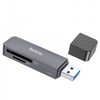 Mälukaardilugeja Hoco HB45 2-in-1 USB3.0 hall