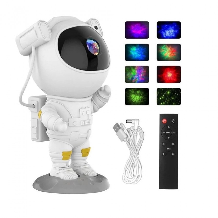 LED 3D galaxy and star projector 