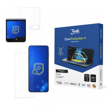 LCD aizsargplēve 3mk Silver Protection+ Folded Edition Samsung F731 Z Flip5 5G