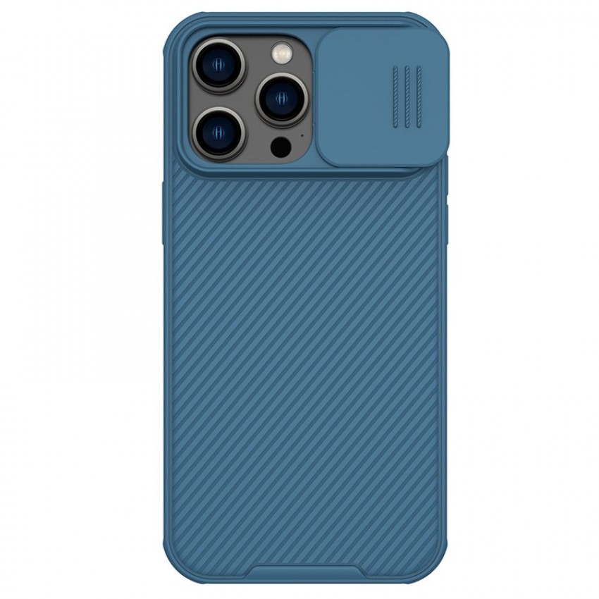 Telefoniümbris Nillkin CamShield Pro Apple iPhone 15 Pro sinine