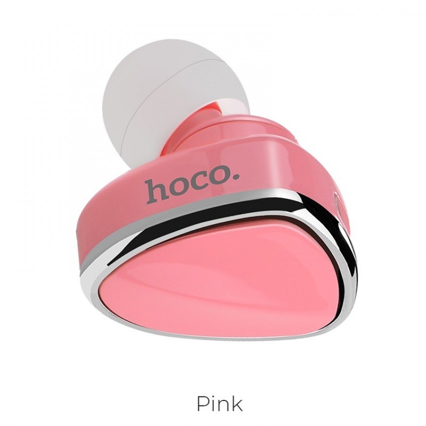Juhtmeta peakomplekt Hoco E7 Plus roosa