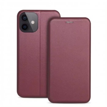 Case Book Elegance Xiaomi Redmi A3 bordo