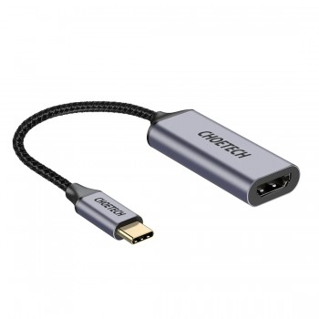 Parveidotājs Choetech HUB-H10 4K 60Hz USB-C to HDMI pelēks