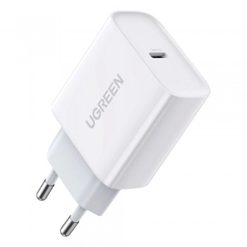Charger Ugreen CD137 USB-C 20W 3A white