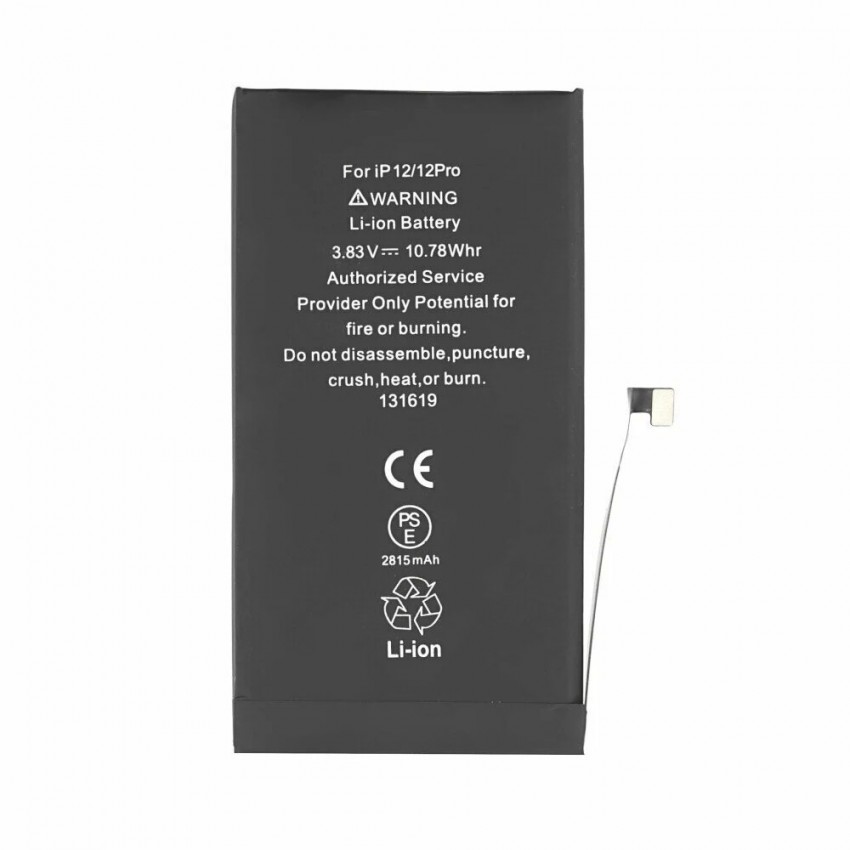 Akumulators Apple iPhone 12/12 Pro 2815mAh (no Pop-up) OEM