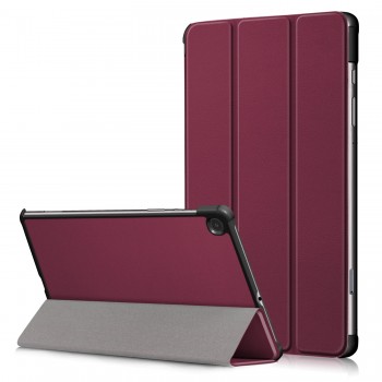 Case Smart Leather Nokia T20 bordo