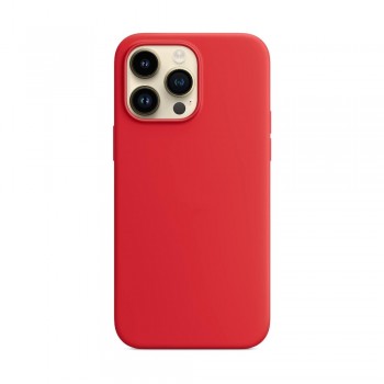 Mag Silicone Case Apple iPhone 12/12 Pro red