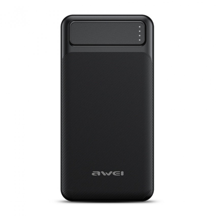 Väline aku Power Bank Awei P6K 5V/2.1A 20000mAh must