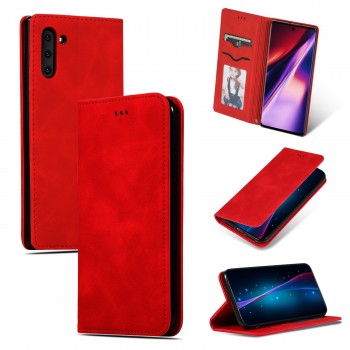 Maciņš Business Style Xiaomi Redmi 13 4G/Redmi 13 5G/Poco M6 4G sarkans