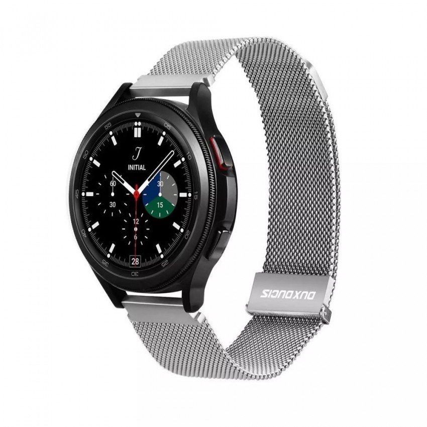 Käevõru Dux Ducis Milanese Series For Smartwatches 20mm Silver