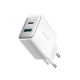 Laadija Joyroom JR-TCF15 USB-C/USB-A 30W valge