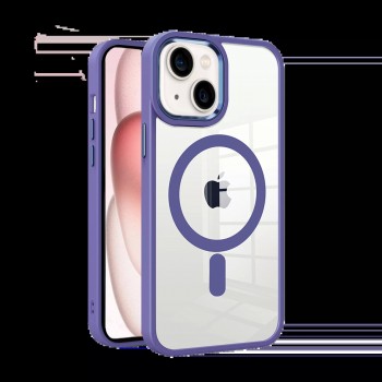 Maciņš Premium Mag Cover Apple iPhone 15 violets