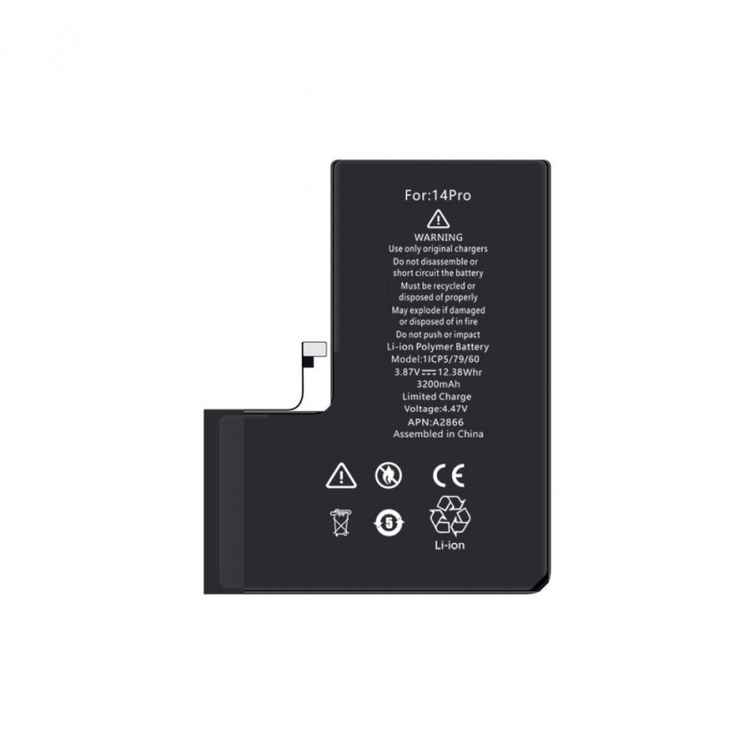 Aku Apple iPhone 14 Pro Original Desay IC 3200mAh OEM