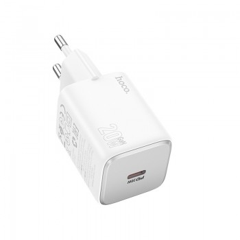 Lādētājs Hoco N40 USB-C PD20W balts