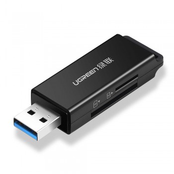 Mälukaardilugeja Ugreen CM104 USB-A 3.0 to TF/SD (40752) must