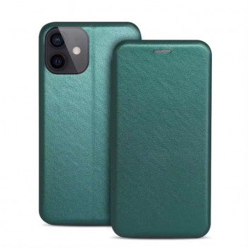 Case Book Elegance Samsung A165 A16 4G/A166 A16 5G dark green