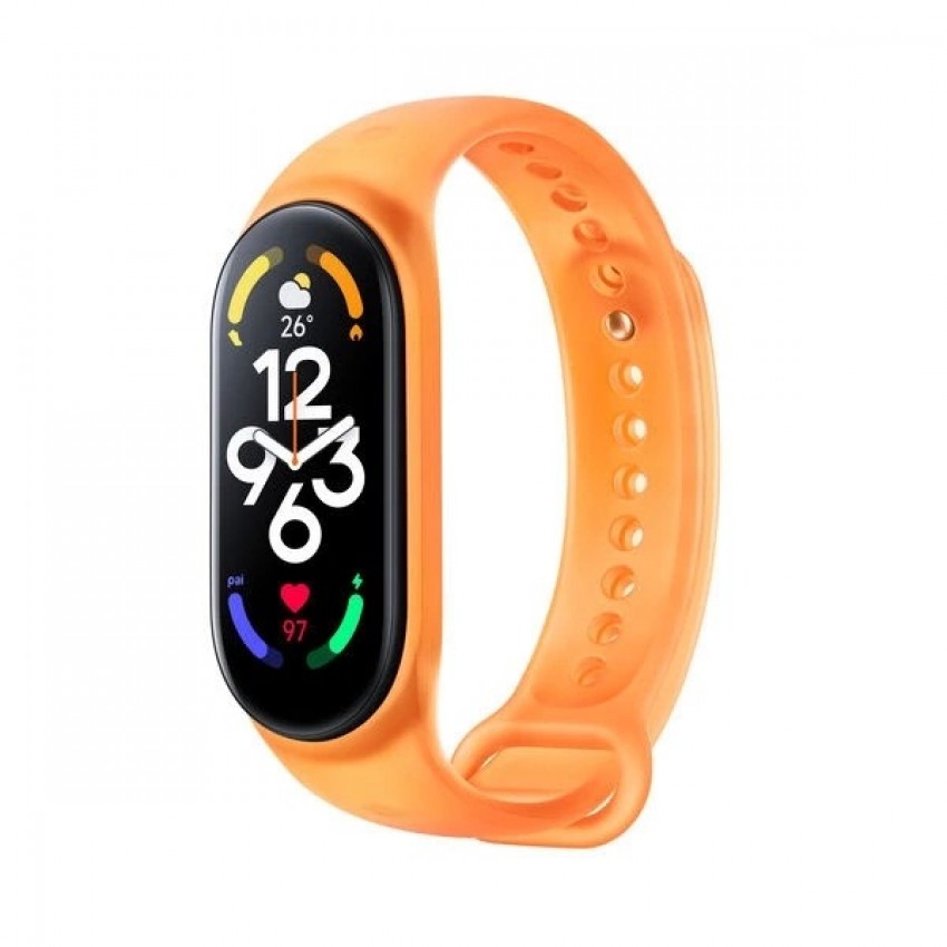 Aproce Xiaomi Mi Band 7/7 NFC Strap Neon Orange