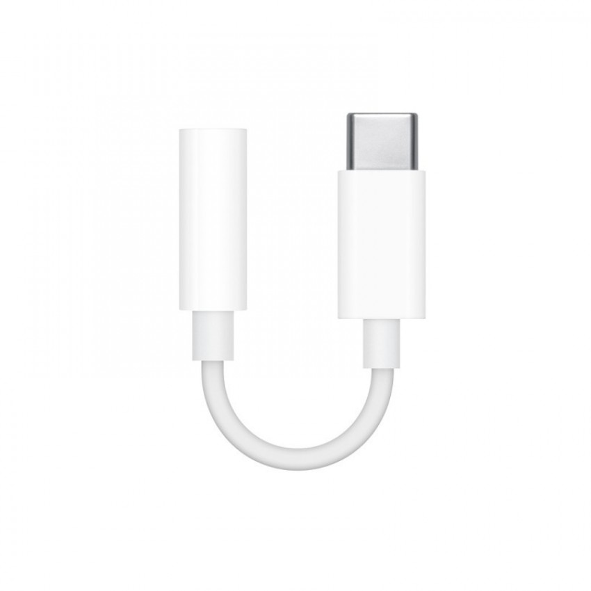 Audio adapteris Apple USB-C to 3.5mm MW2Q3ZM/A balts