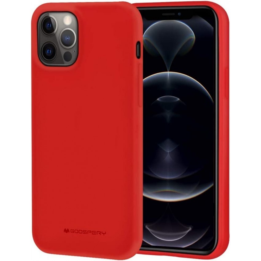 Maciņš Mercury Soft Jelly Case Apple iPhone 16 Pro sarkans