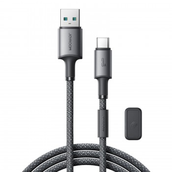 USB cable Joyroom SA-50 USB-A to USB-C 3A 1.2m dark grey