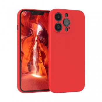 Telefoniümbris Liquid Silicone 1.5mm Xiaomi Redmi Note 14 5G punane