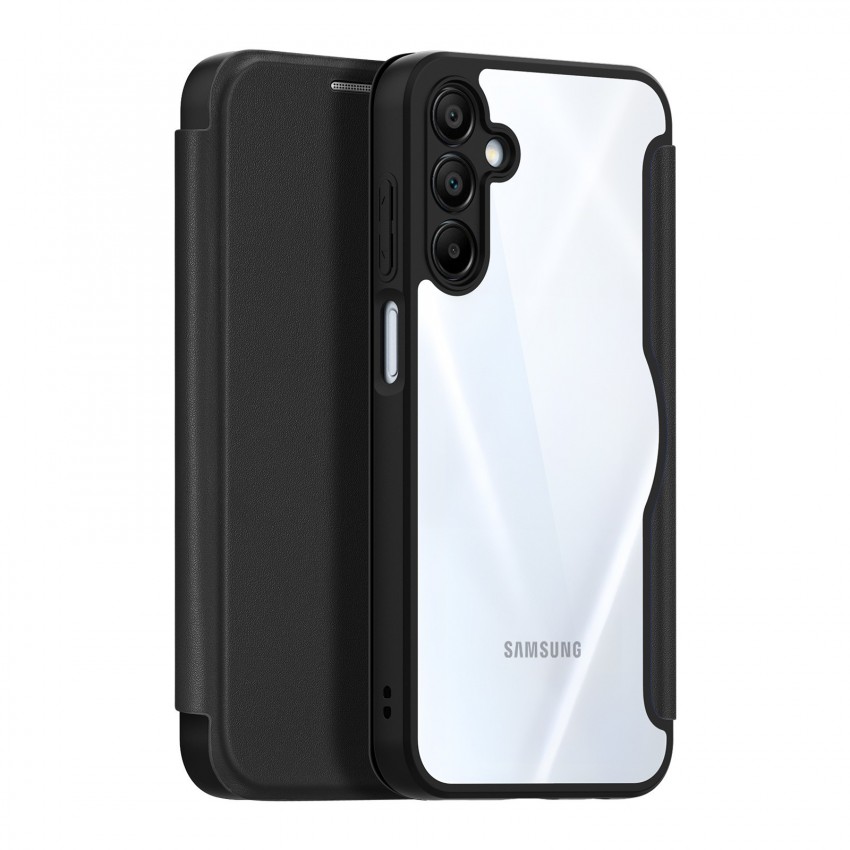 Maciņš Dux Ducis Skin X Pro priekš Samsung A165 A16 4G/A166 A16 5G melns