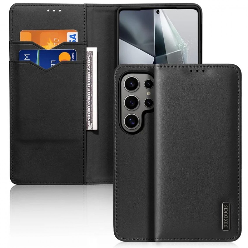 Maciņš Dux Ducis Hivo priekš Samsung S938 S25 Ultra melns
