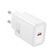 Laadija Hoco N60 20W GaN USB-C valge