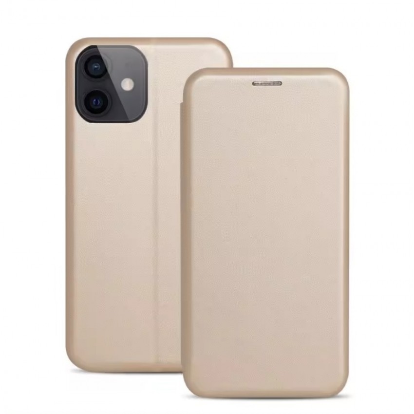 Maciņš Book Elegance Samsung A566 A56 5G zelts