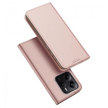 Maciņš Dux Ducis Skin Pro Xiaomi Redmi Note 14 5G rozā-zelts