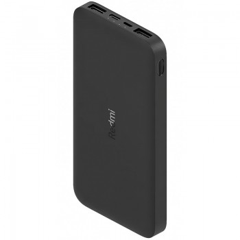 Arejais-akumulators Power Bank Xiaomi Redmi Power Bank 10000mAh melns VXN4305GL