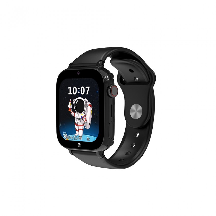 Viedais pulkstenis bērniem Forever Smartwatch GPS WiFi 4G Kids Look Me! 3 KW-520 melns