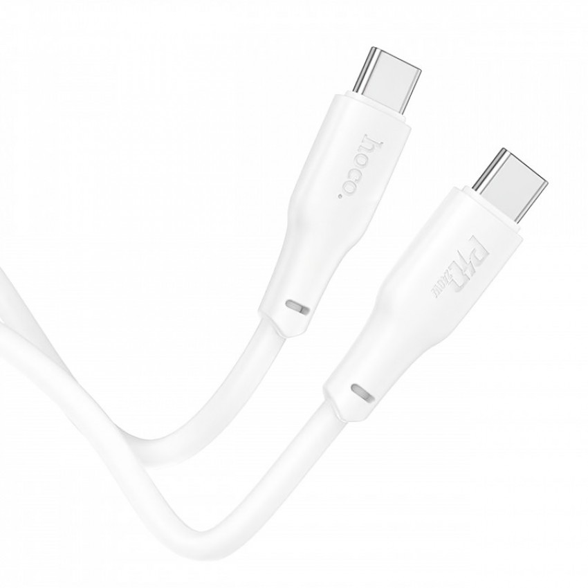 Laadimisjuhe Hoco X93 240W USB-C to USB-C 2.0m valge