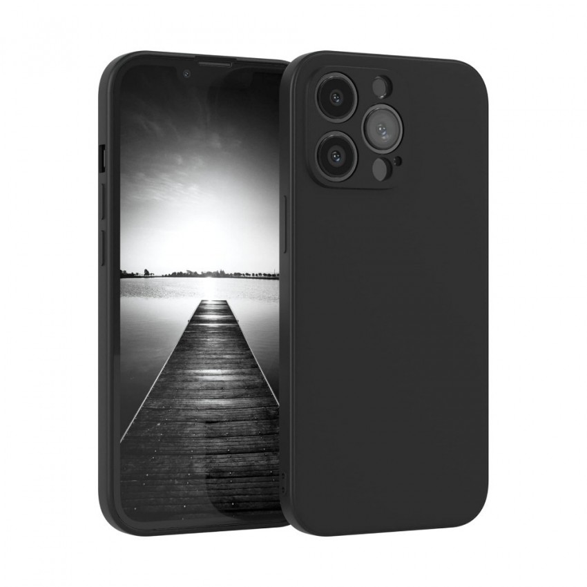 Maciņš Liquid Silicone 1.5mm Xiaomi Poco X7 Pro melns