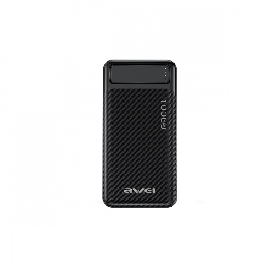Arejais-akumulators Power Bank Awei P5K 5V/2.1A 10000mAh melns