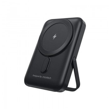 Arejais-akumulators Power Bank Choetech B743 15W Magsafe 10000mAh melns
