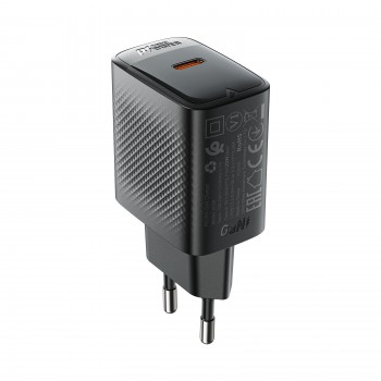Charger Acefast A104 25W GaN USB-C black