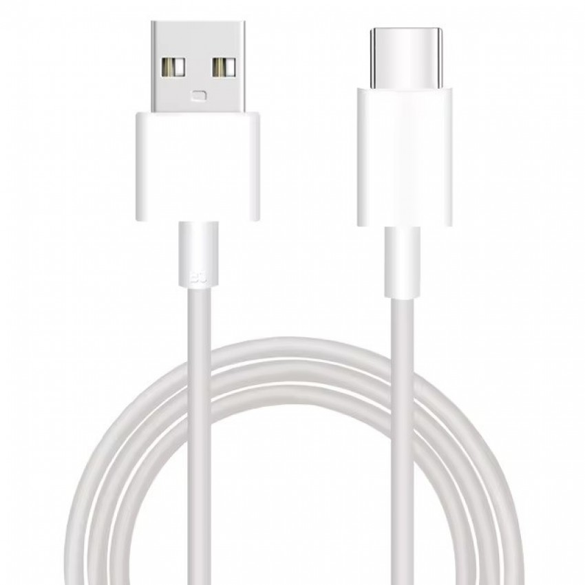 USB-kaabel Xiaomi USB-A to USB-C 3A 1.0m valge