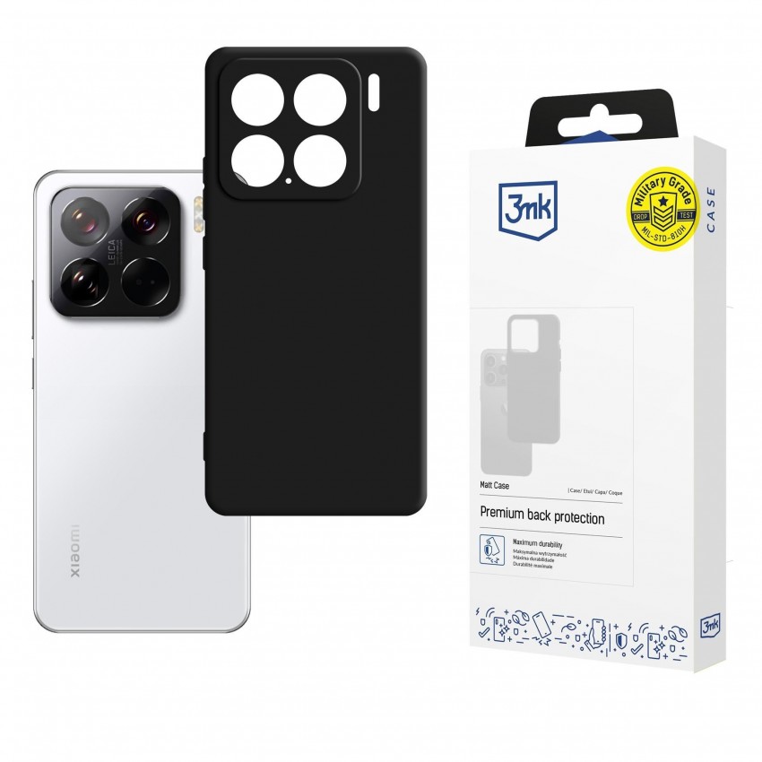 Maciņš 3mk Matt Case Xiaomi 15 melns
